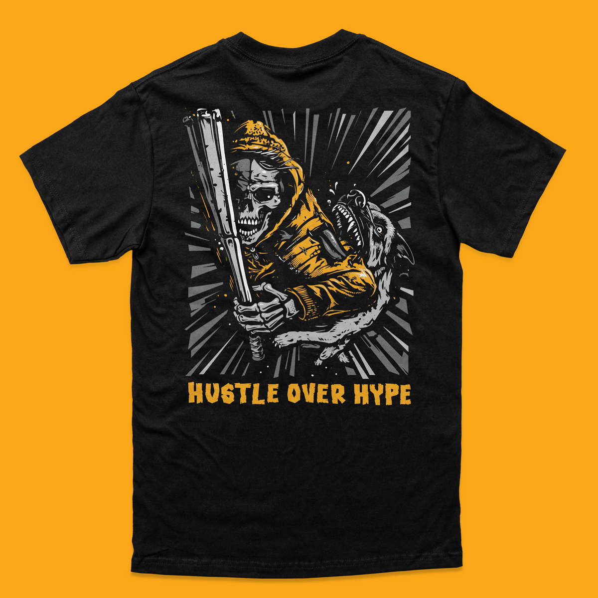 Hustle Over Hype V3 T-Shirt – Defcon Propaganda