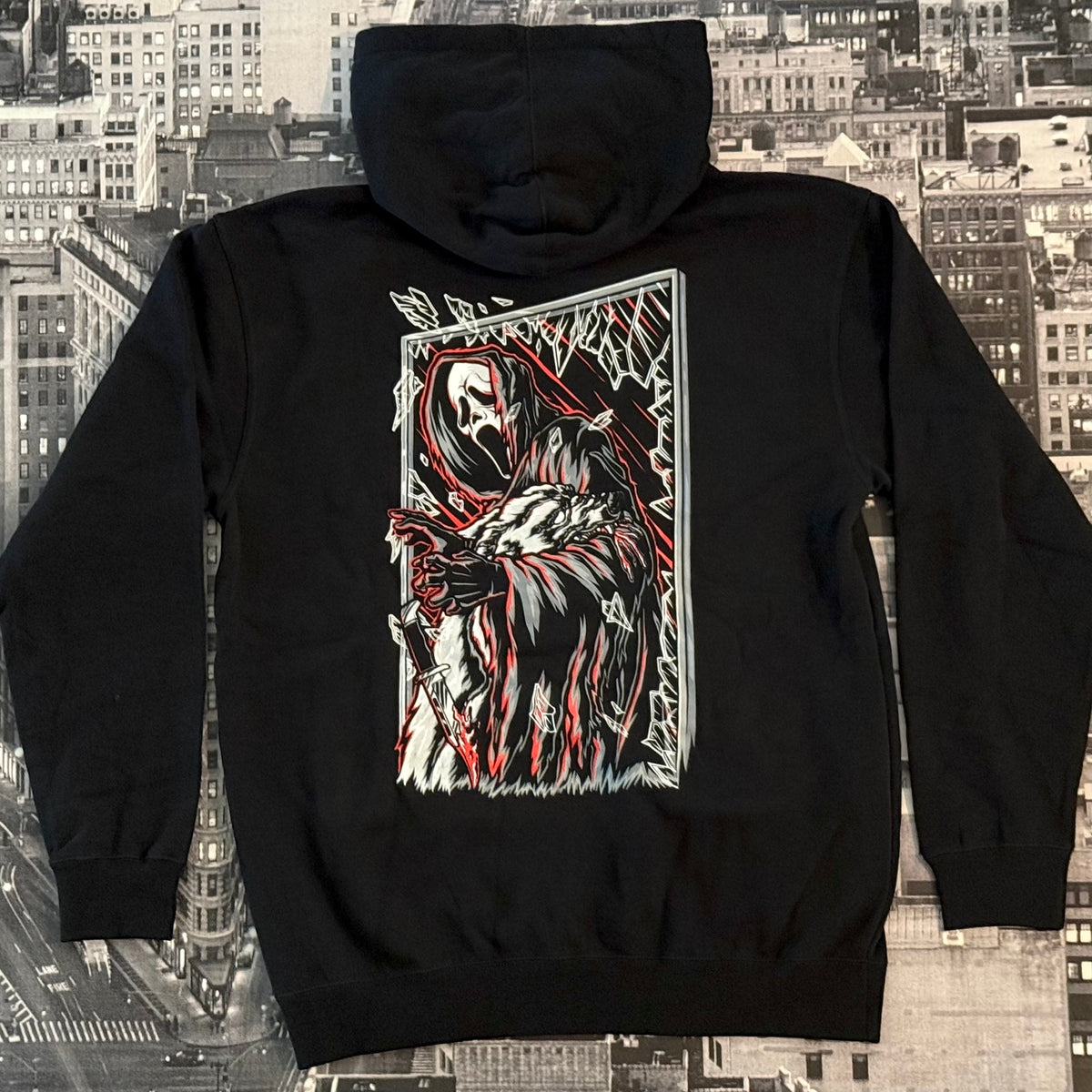 Defcon Ghostface V2 Hooded Sweatshirt – Defcon Propaganda