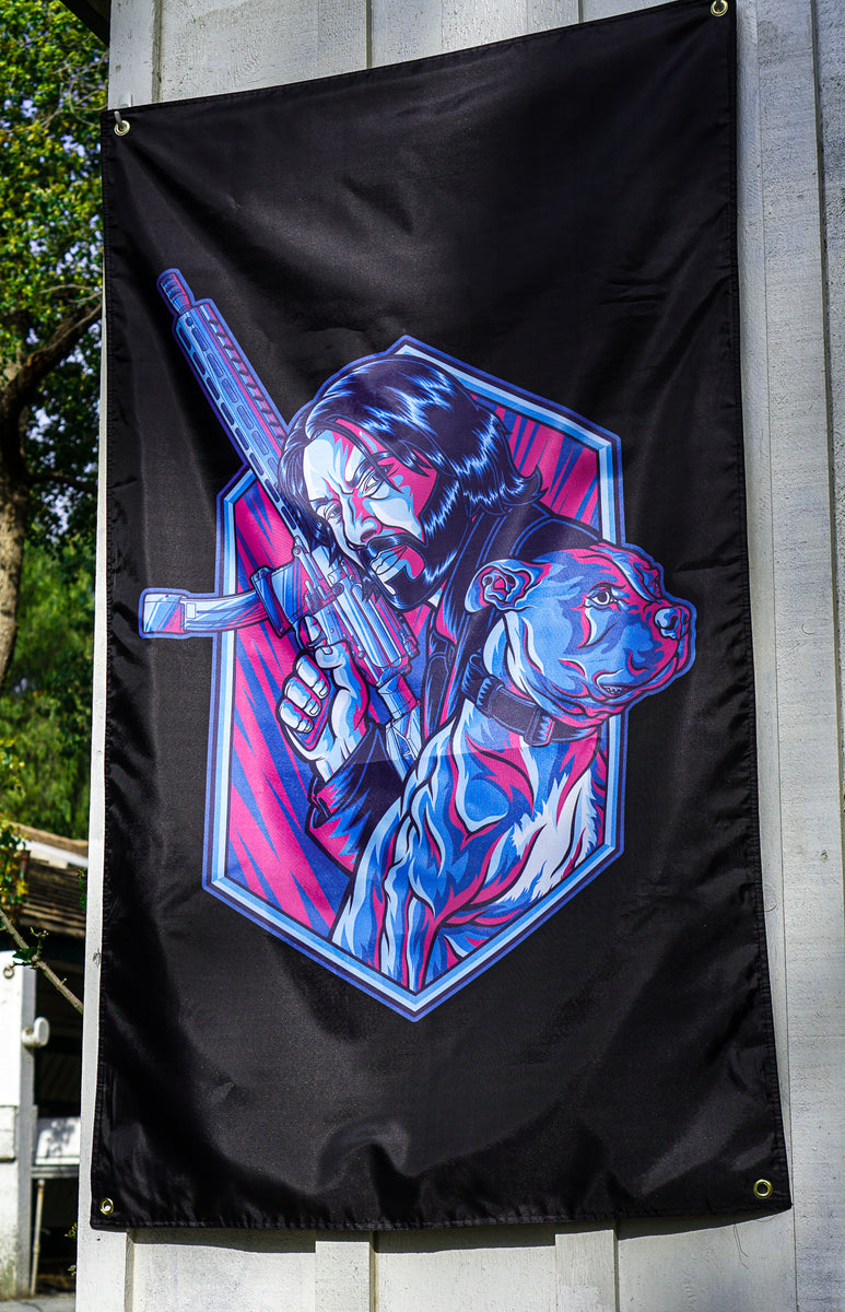 Defcon Wick DoubleSided Flag Defcon Propaganda