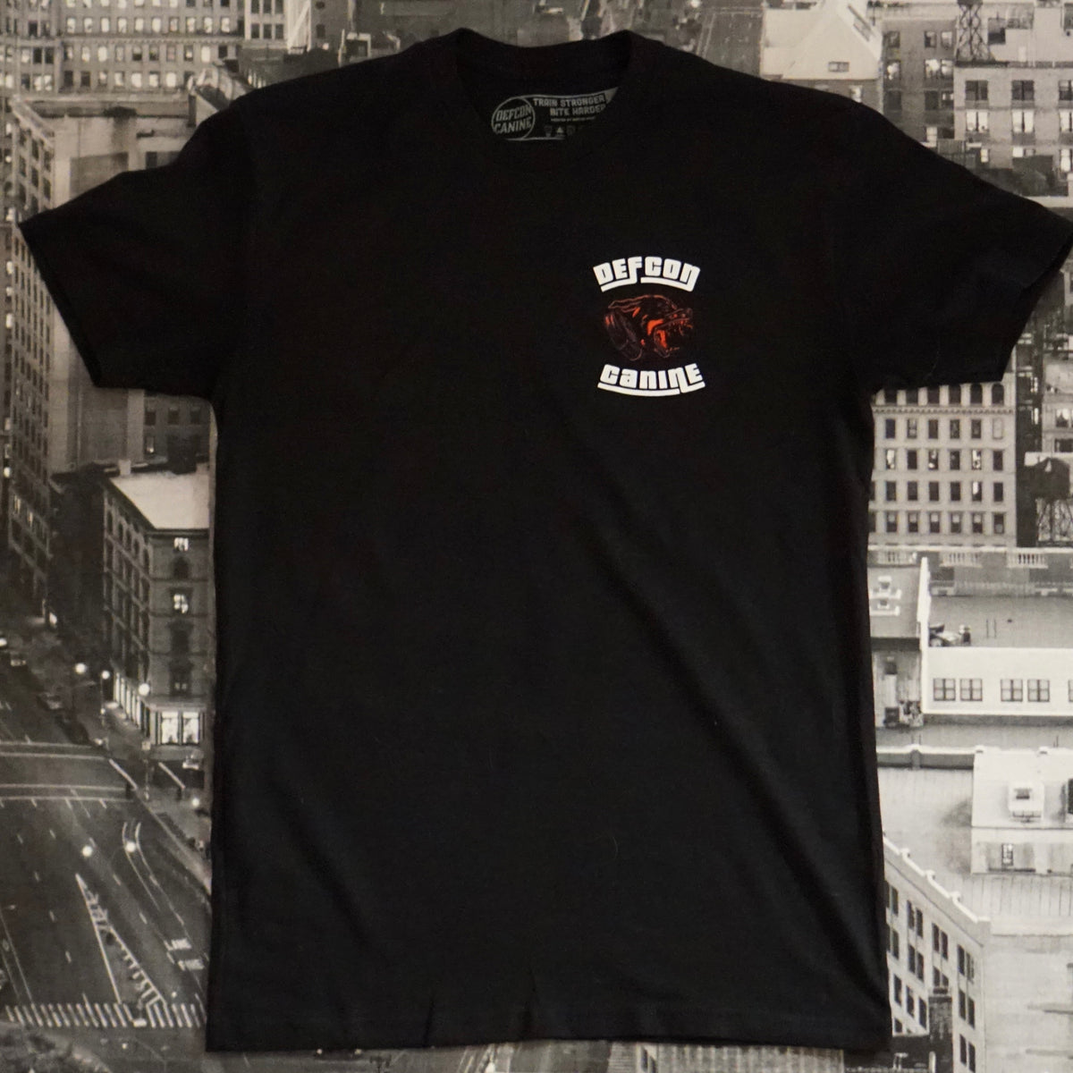 Grand Theft Bite Rottweiler (Red) T-Shirt – Defcon Propaganda