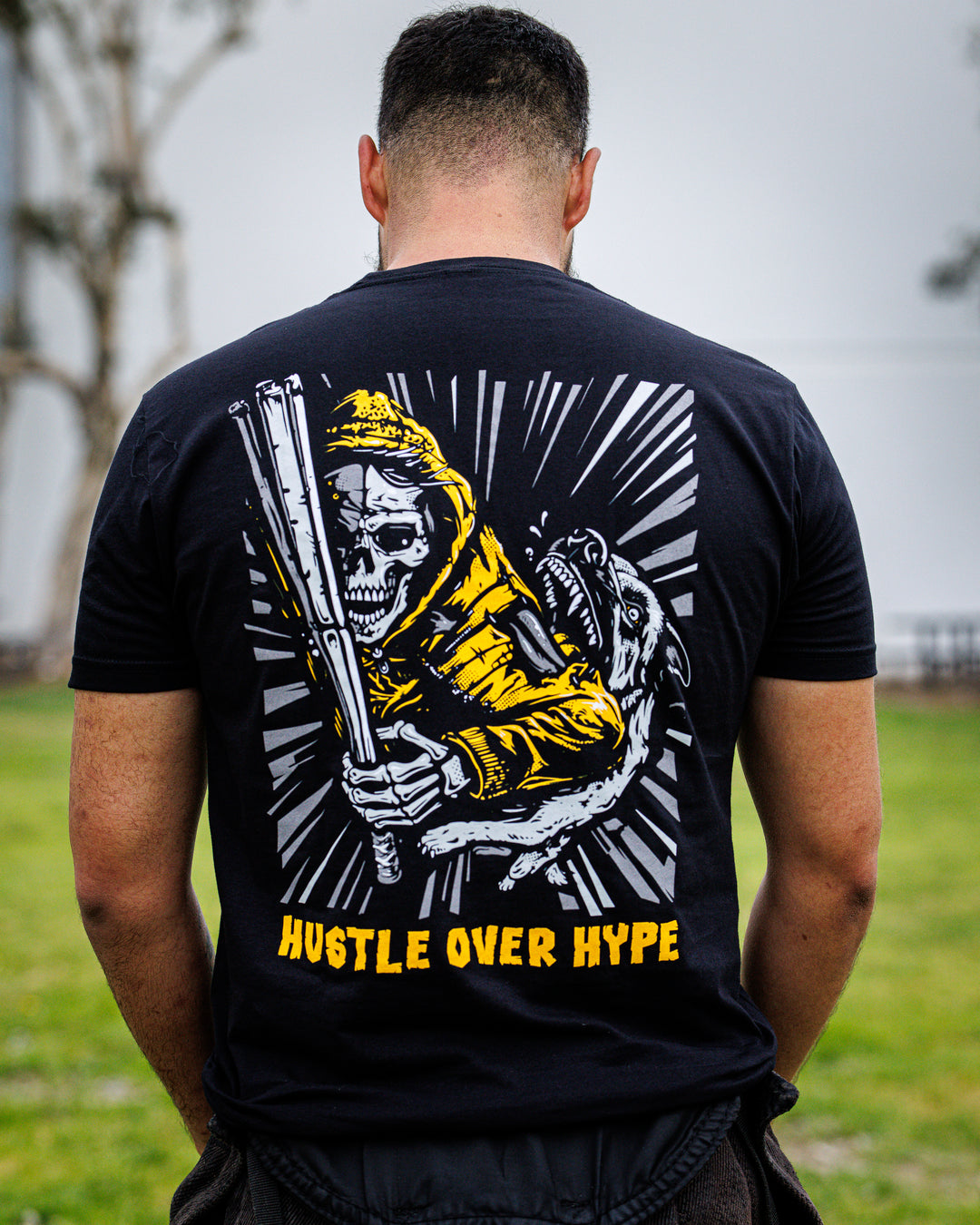 Hustle Over Hype V3 T-Shirt – Defcon Propaganda