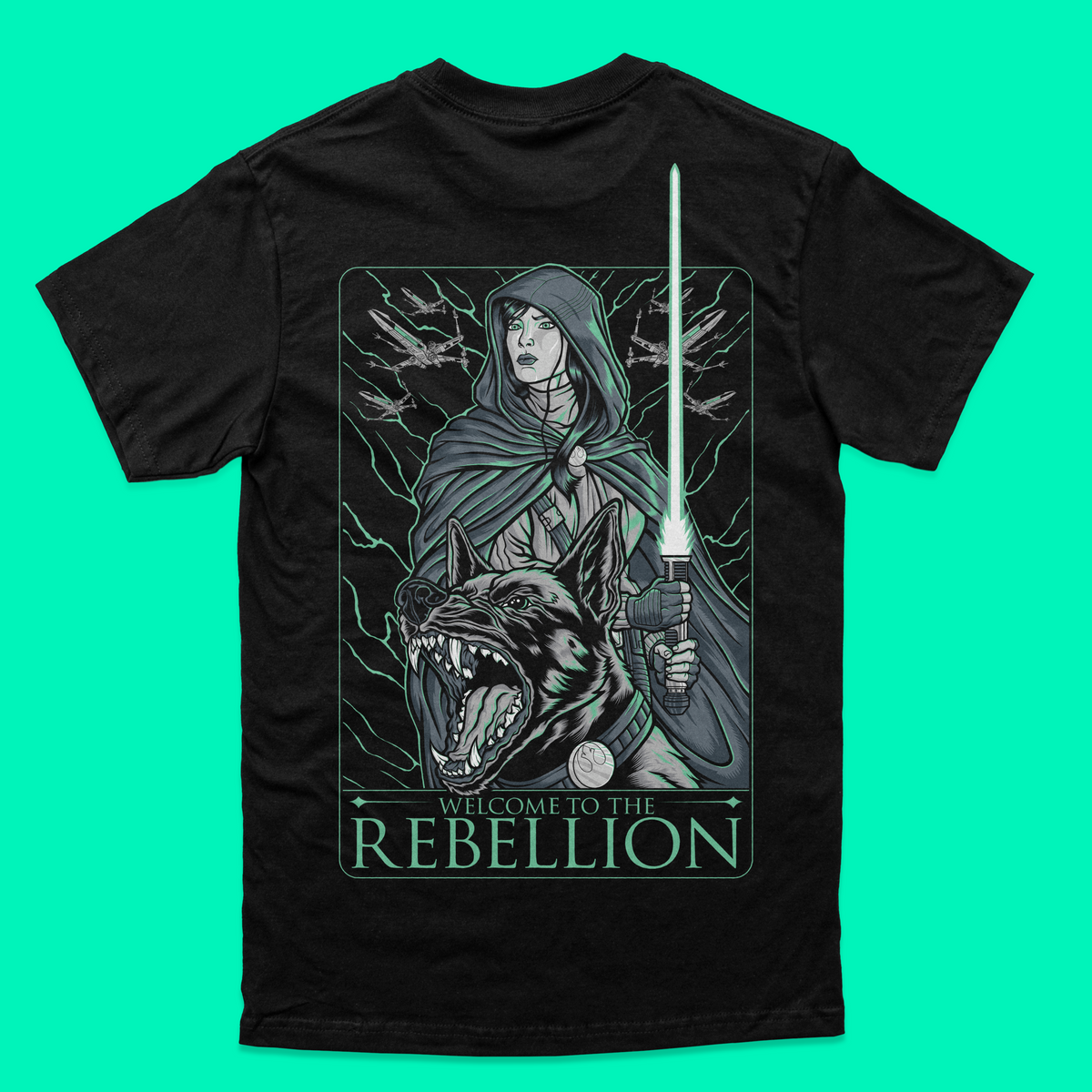 Welcome To The Rebellion T-Shirt – Defcon Propaganda