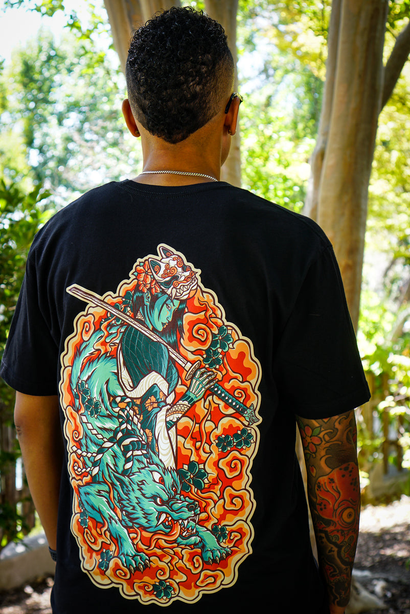 Ōkami Warrior T-Shirt – Defcon Propaganda