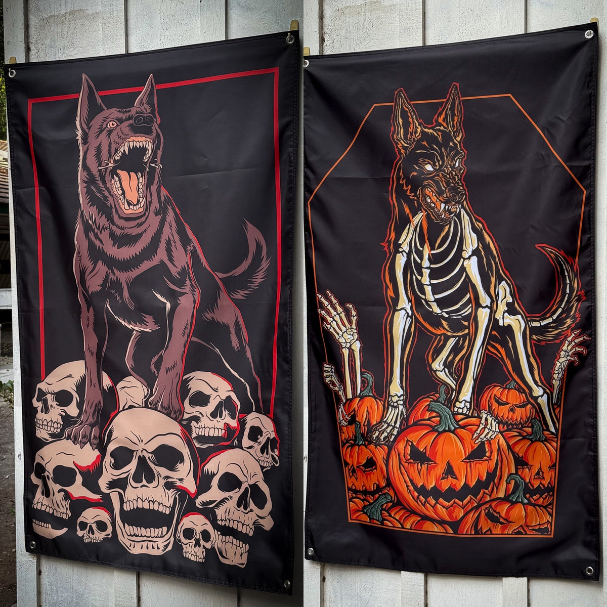Decoy Dropper Double-Sided Flag – Defcon Propaganda