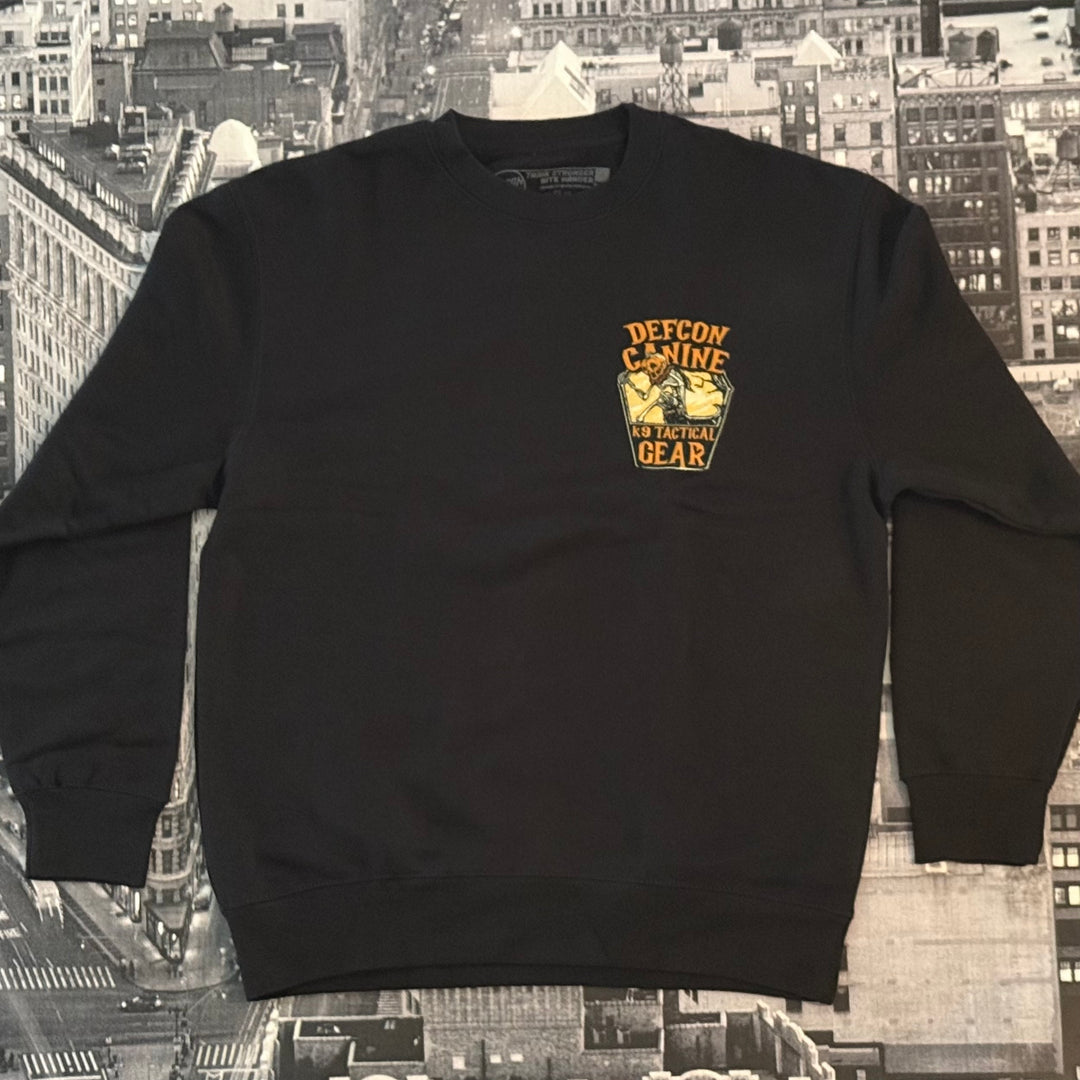 FRANGANTフランゴン / cutting sweatshirt black FRANGANTフランゴン / cutting sweatshirt black