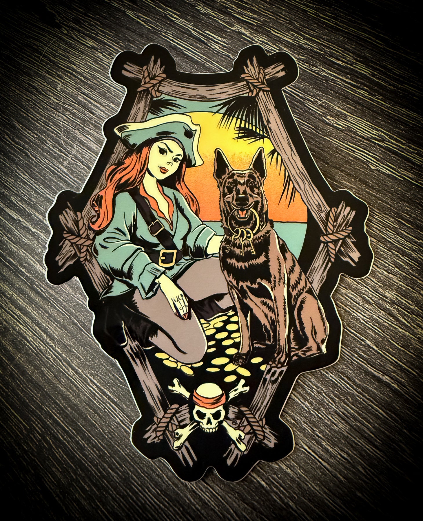 Defcon Pirate Sticker – Defcon Propaganda