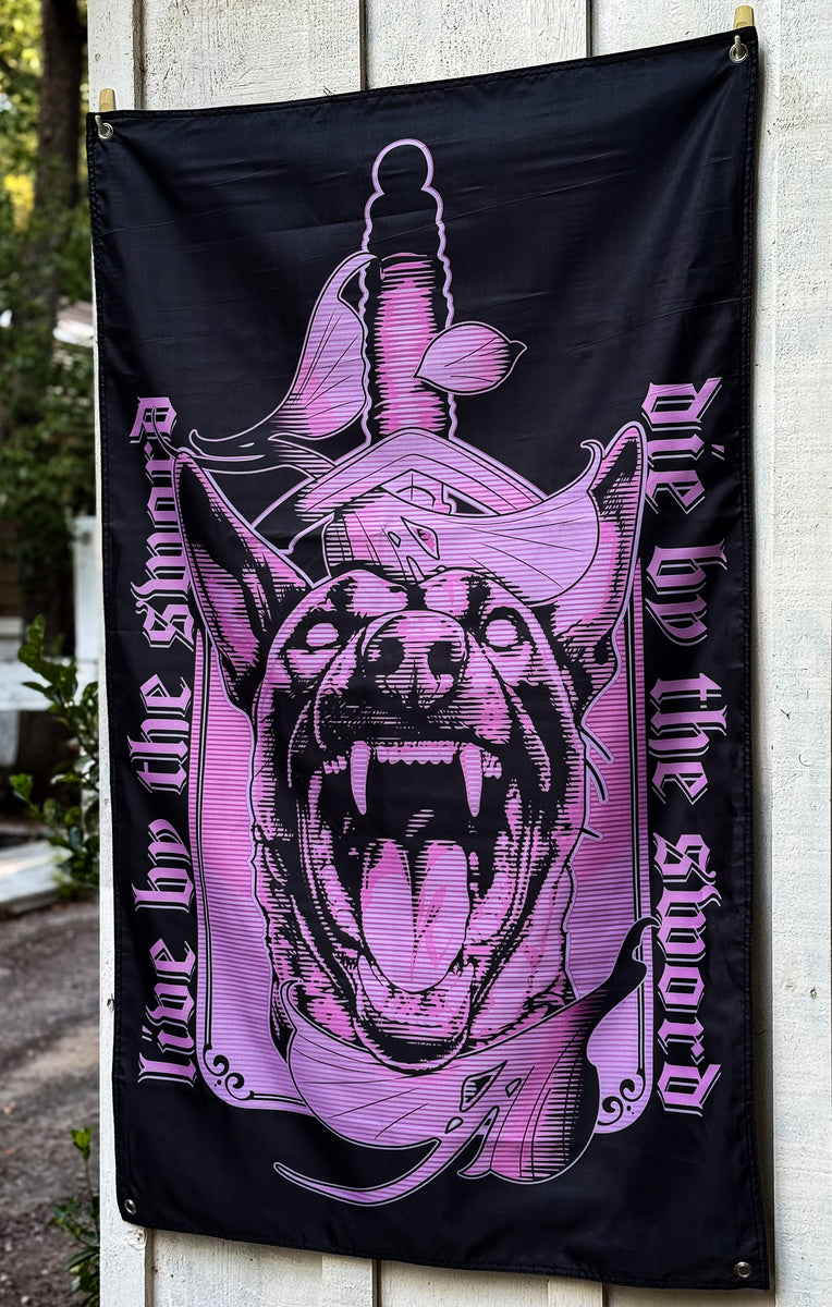 Dock Diving Double-Sided Flag – Defcon Propaganda