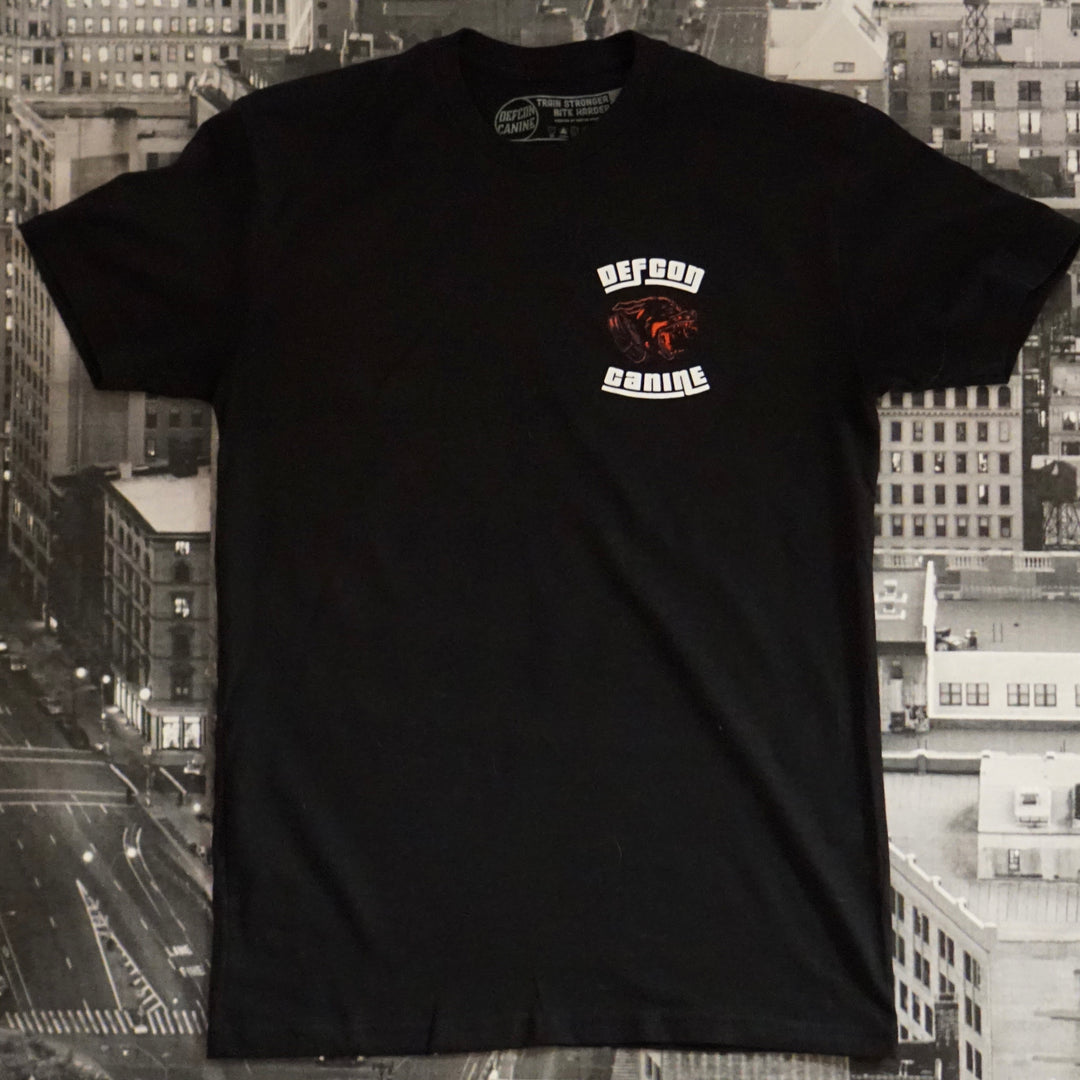 Grand Theft Bite Rottweiler (Red) T-Shirt – Defcon Propaganda